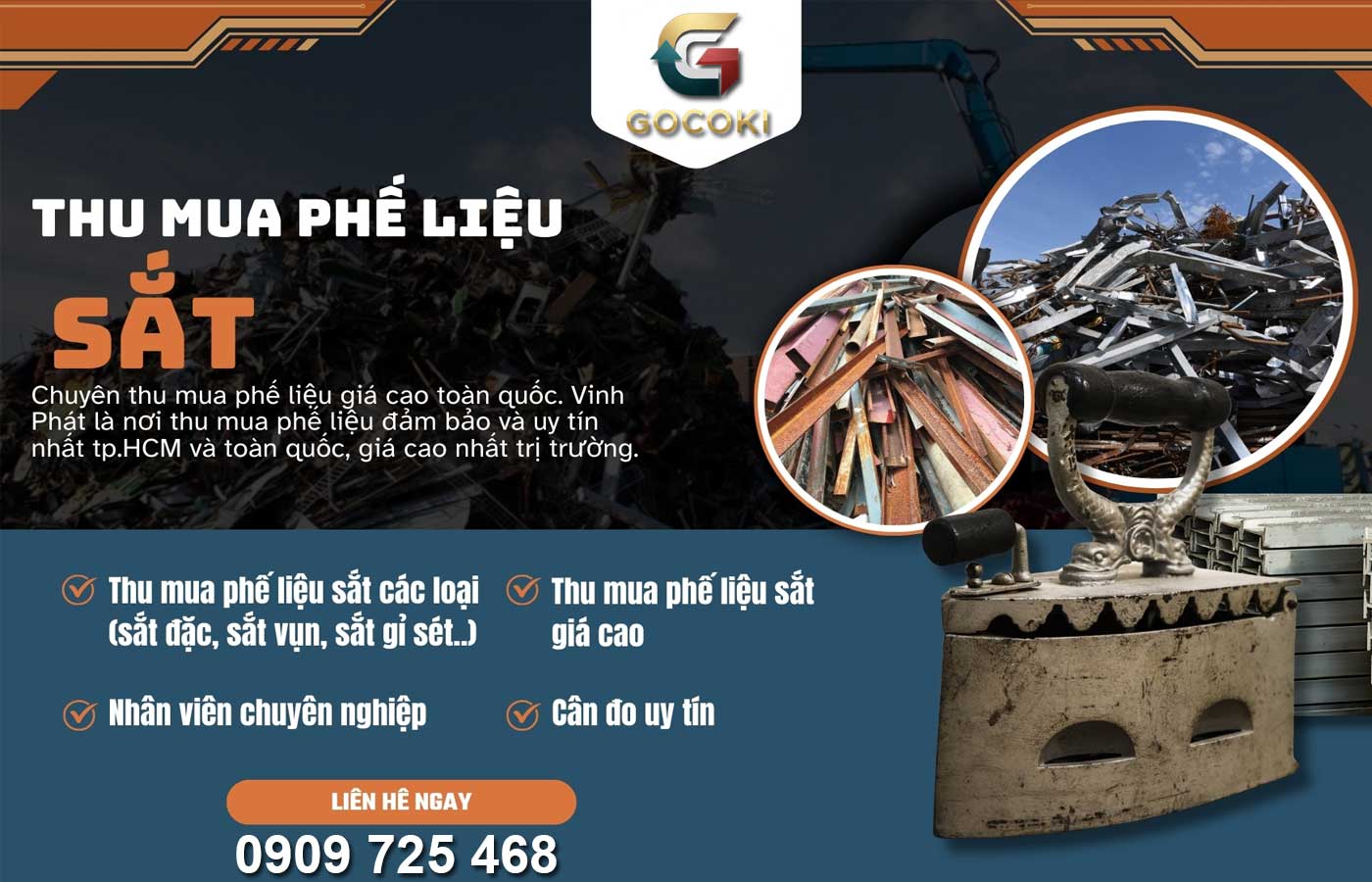 Quy trình thu gom tận nơi giúp tối ưu thời gian và không gian cho doanh nghiệp