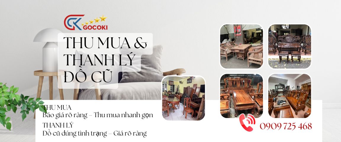 Thương hiệu Gocoki – đơn vị thanh lý và thu mua đồ cũ uy tín, minh bạch