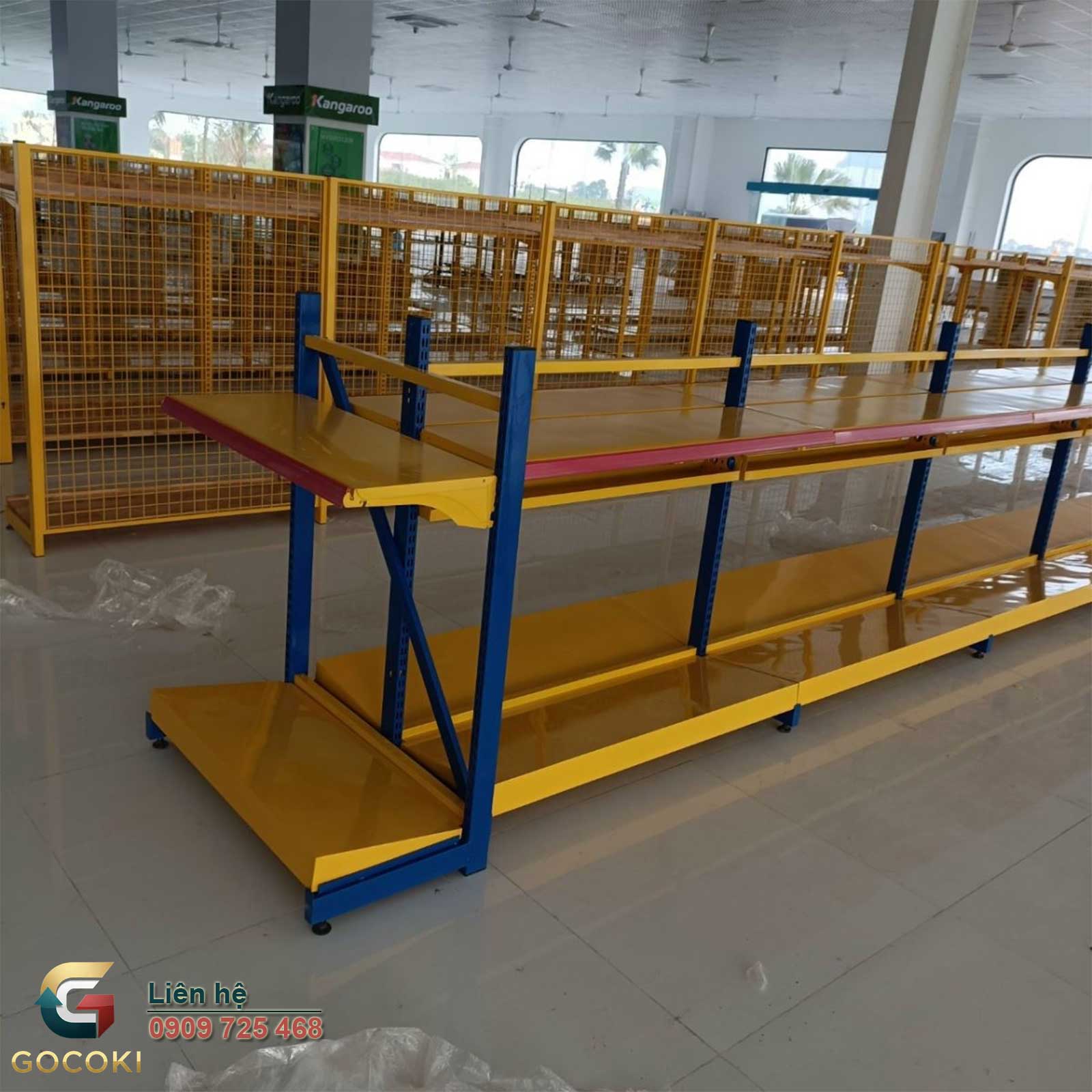 Kệ điện máy thanh lý giá rẻ, chịu tải lớn, mới 95% - Sẵn kho giao ngay