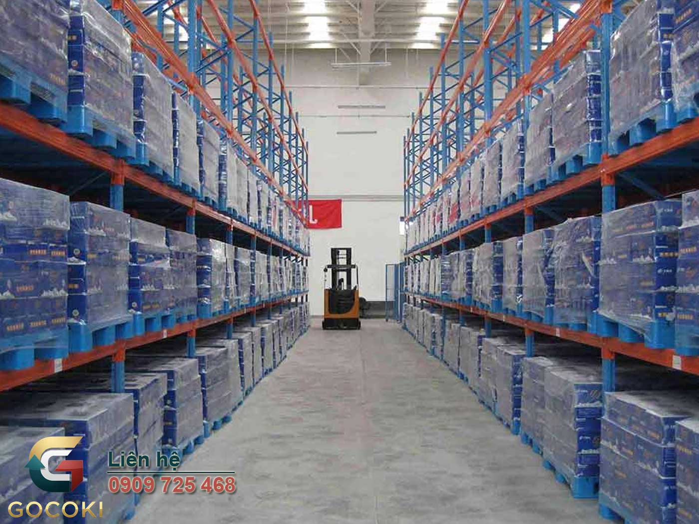 kệ kho lạnh thanh lý pallet giúp tối ưu không gian lưu trữ