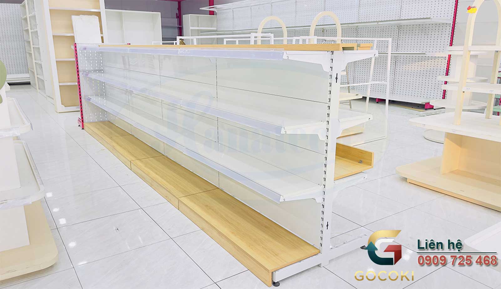 GOCOKI đơn vị thanh lý kệ cũ hàng đầu hiện nay