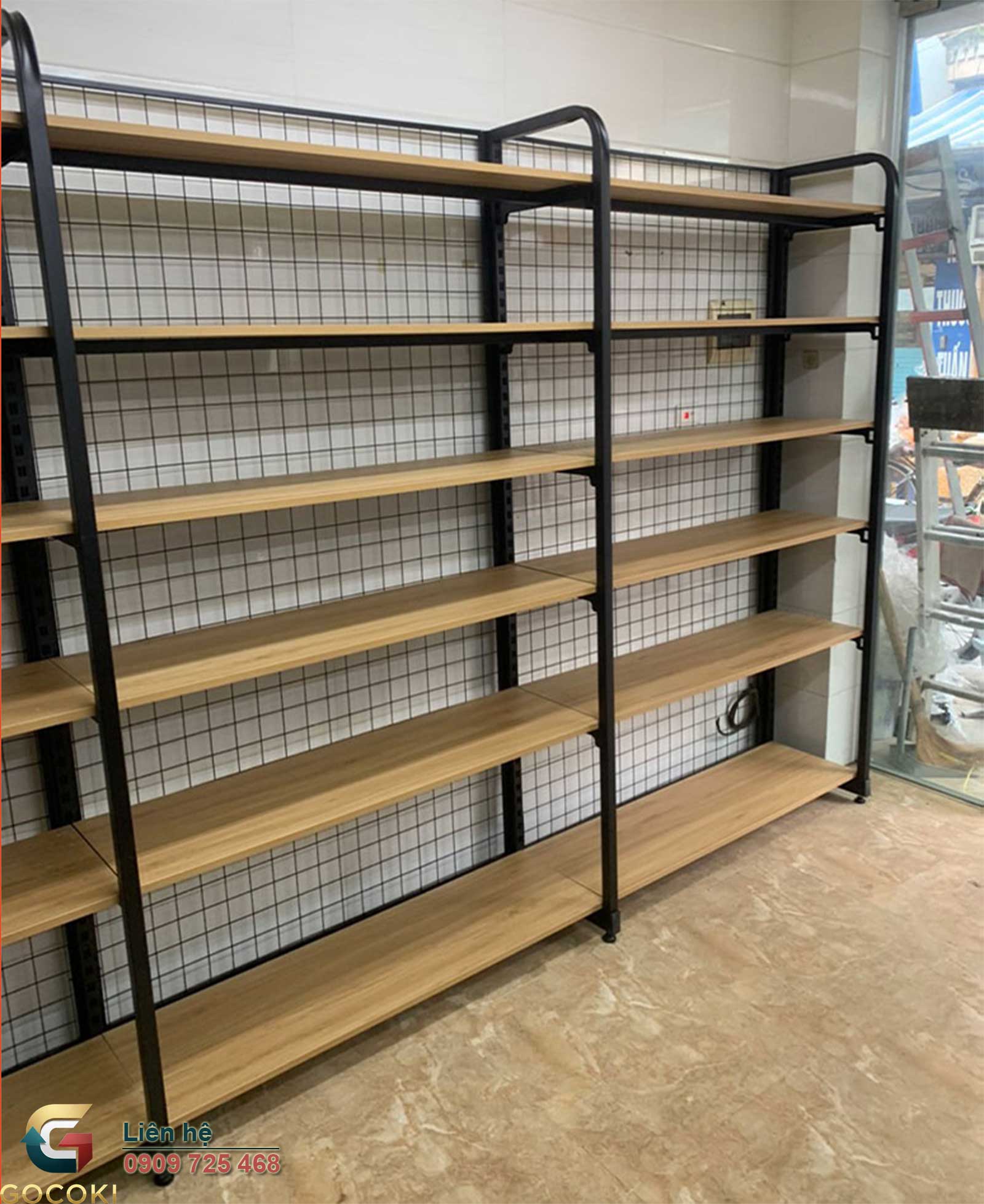 Kệ nhà thuốc thanh lý giá rẻ, mẫu đẹp, chuẩn GPP - Sẵn kho giao ngay
