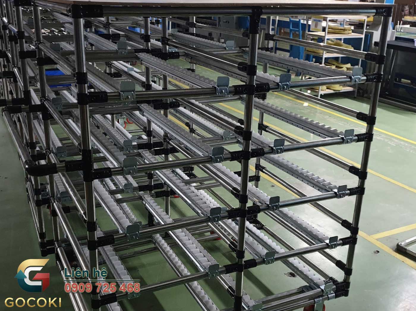 Giải pháp tối ưu hóa diện tích kho hàng với kệ sắt đa năng