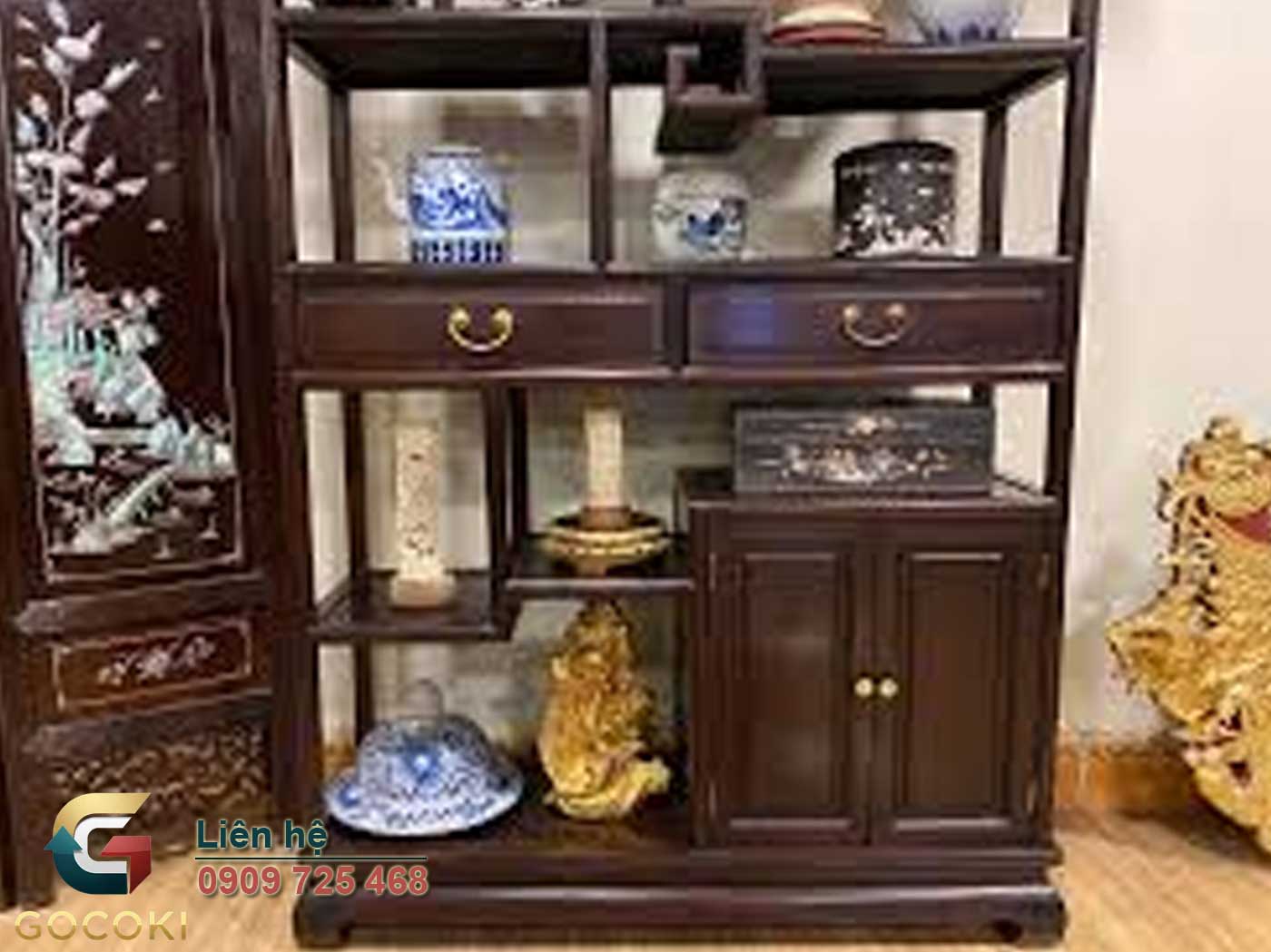 Quy trình thu mua tủ gỗ cũ minh bạch của GOCOKI tại nhà khách hàng