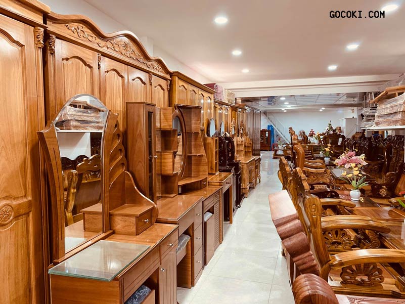 Quy trình thực hiện thu mua đồ gỗ nội thất tại GOCOKI