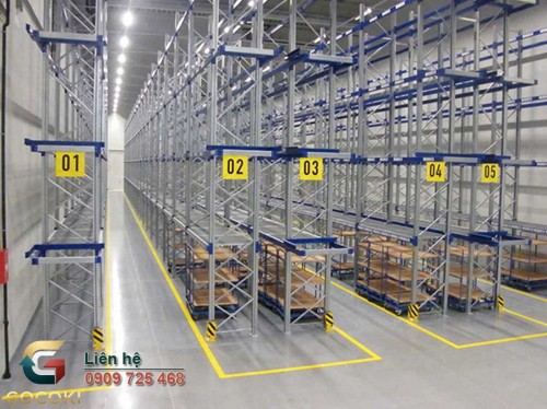Kệ kho lạnh thanh lý