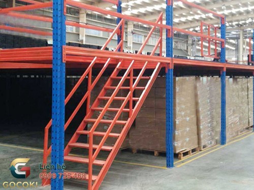 Kệ Sàn Mezzanine thanh lý