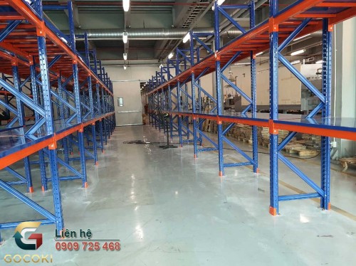 Kệ trung tải 2 tầng thanh lý