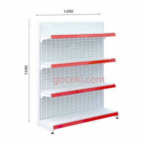 Kệ Siêu Thị Đôi Lưng Tôn Lỗ 1.2m x1.5m
