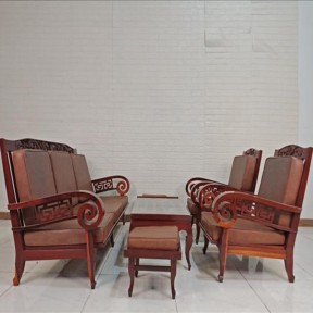 Thanh lý thu mua bộ sofa gỗ hương